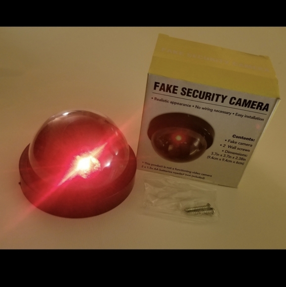 FAKE Security Camera ~ Robbers Think Twice! Theft Safety Protection Great Gift - Picture 7 of 8